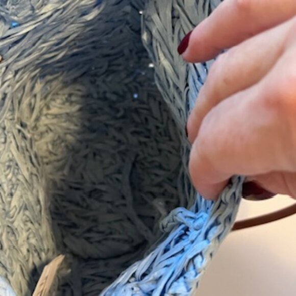 Jcrew Small Malta handwoven straw bag - Picture 2 of 4